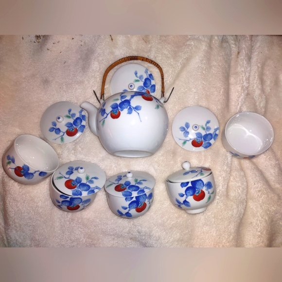 Vintage Japanese signed tea set - Picture 1 of 4